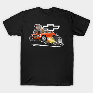 69 Camaro SS Outline T-Shirt